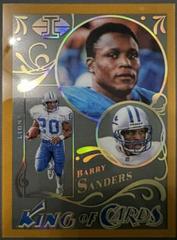 Barry Sanders [Gold] Football Cards 2022 Panini Illusions King Of Prices