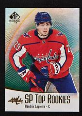 Hendrix Lapierre [Green] #TR-26 Hockey Cards 2021 SP Authentic Top Rookies Prices