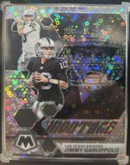 Jimmy Garoppolo [No Huddle Silver] #M-10 Football Cards 2023 Panini Mosaic Montage Prices