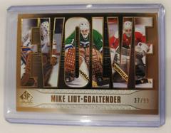 Mike Liut [Gold] #E-25 Hockey Cards 2020 SP Signature Edition Legends Evolve Prices
