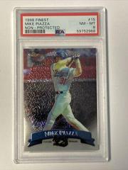 Mike Piazza [Non Protected] #15 Baseball Cards 1998 Finest Prices