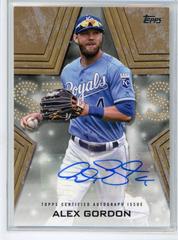 Alex Gordon [Gold] Baseball Cards 2023 Topps Series 1 Stars Autographs Prices
