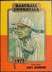 Judy Johnson Baseball Cards 1980 Baseball Immortals Prices