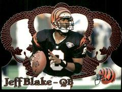 Jeff Blake [Copper] Football Cards 1995 Pacific Crown Royale Prices