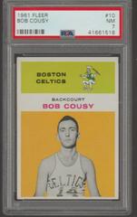 Bob Cousy #10 Basketball Cards 1961 Fleer Prices