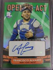 Francisco alvarez [Green] #OAA-FA Baseball Cards 2023 Topps Big League Opening Act Autographs Prices