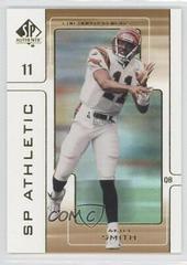 Akili Smith #A5 Football Cards 2000 SP Authentic Athletic Prices