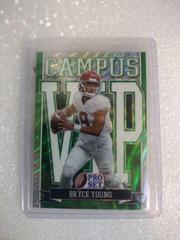 Bryce Young [Mojo Green] #PA-BY1 Football Cards 2022 Pro Set Metal Prices
