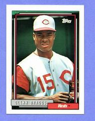 Glenn Braggs #197 Baseball Cards 1992 Topps Prices