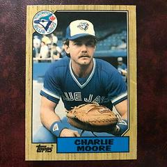 Charlie Moore #82T Baseball Cards 1987 Topps Traded Tiffany Prices