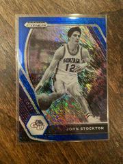 John Stockton [Blue Shimmer Prizm] #87 Basketball Cards 2021 Panini Prizm Draft Picks Prices