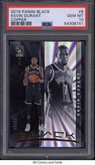 Kevin Durant [Copper] #6 Basketball Cards 2019 Panini Black Prices