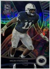 Micah Parsons [Psychedelic] #88 Football Cards 2023 Panini Chronicles Draft Picks Spectra Prices