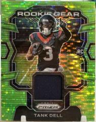Tank Dell [Green] #RG-TD Football Cards 2023 Panini Prizm Rookie Gear Prices