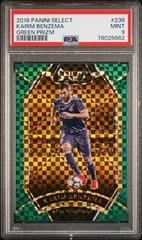 Karim Benzema [Green Prizm] Soccer Cards 2016 Panini Select Prices