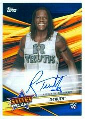 R Truth [Blue] Wrestling Cards 2019 Topps WWE SummerSlam Autographs Prices