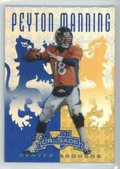Peyton Manning [Blue] Football Cards 2013 Panini Rookies & Stars Crusade Prices