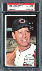 John Romano #59 Baseball Cards 1964 Topps Giants Prices