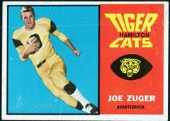 Joe Zuger Football Cards 1964 Topps CFL Prices