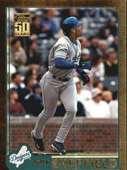 Gary Sheffield #145 Baseball Cards 2001 Topps Gold Prices