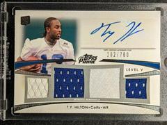T.Y. Hilton [Autograph Silver Rainbow] Football Cards 2012 Topps Prime Prices