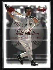 Todd Helton #59 Baseball Cards 2001 Upper Deck Sweet Spot Prices