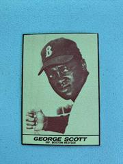 George Scott [Hand Cut] Baseball Cards 1971 Milk Duds Prices