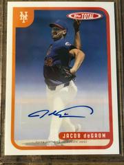 Jacob deGrom [Autograph] #666-A Baseball Cards 2020 Topps Total Prices
