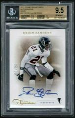 Deion Sanders [Autograph Gold] Football Cards 2011 Panini Prime Signatures Prices