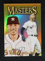 Carlos Correa [Gold Refractor] #97FM-CC Baseball Cards 2021 Topps Finest 1997 Masters Prices