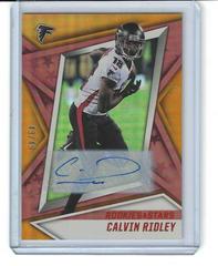 Calvin Ridley [Signature Orange] Football Cards 2021 Panini Rookies and Stars Prices