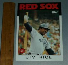 Jim Rice Baseball Cards 1986 Topps Super Prices