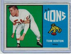 Tom Hinton Football Cards 1964 Topps CFL Prices