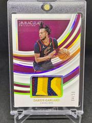 Darius Garland [Gold] Basketball Cards 2021 Panini Immaculate Collection Prices