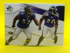 Ed Reed, Ray Lewis Football Cards 2009 SP Authentic Prices