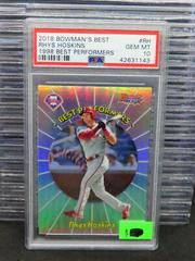 Rhys Hoskins Baseball Cards 2018 Bowman's Best 1998 Performers Prices