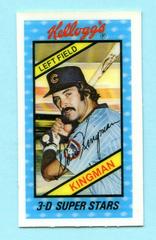 Dave Kingman #6 Baseball Cards 1980 Kellogg's Prices