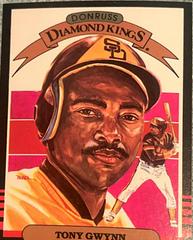 Tony Gwynn [Diamond Kings] Baseball Cards 1985 Donruss Prices