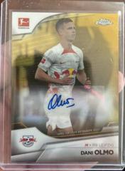 Dani Olmo [Gold] Soccer Cards 2022 Topps Chrome Bundesliga Autographs Prices