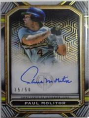 Paul Molitor #IPA-PMO Prices  2023 Topps Tribute Iconic