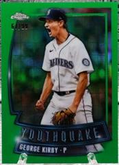 George Kirby [Green] #YQ-10 Baseball Cards 2023 Topps Chrome Youthquake Prices