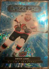 Viktor Lodin [Blue] Hockey Cards 2022 Upper Deck Dazzlers Prices