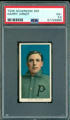 Harry Arndt Baseball Cards 1909 T206 Sovereign 350 Prices