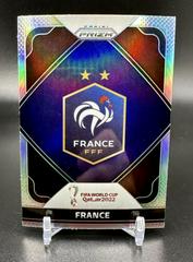 France [Silver] #10 Soccer Cards 2022 Panini Prizm World Cup Team Badges Prices