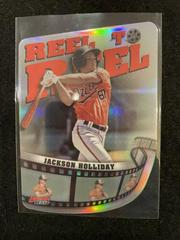 Jackson Holliday Baseball Cards 2023 Bowman's Best Reel to Die Cuts Prices