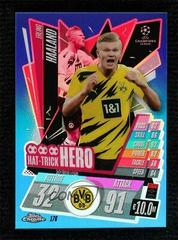 Erling Haaland Soccer Cards 2020 Topps Chrome Match Attax UEFA Champions League Prices