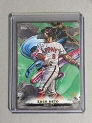 Zach Neto [Green] Baseball Cards 2023 Topps Inception Prices