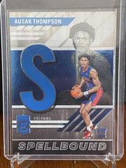 Ausar Thompson [Blue] #22 Basketball Cards 2023 Donruss Elite Spellbound Prices