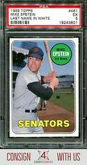 Mike Epstein [Last Name in White] #461 Baseball Cards 1969 Topps Prices