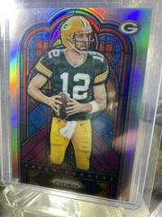 Aaron Rodgers [Prizm] #SG-2 Football Cards 2018 Panini Prizm Stained Glass Prices